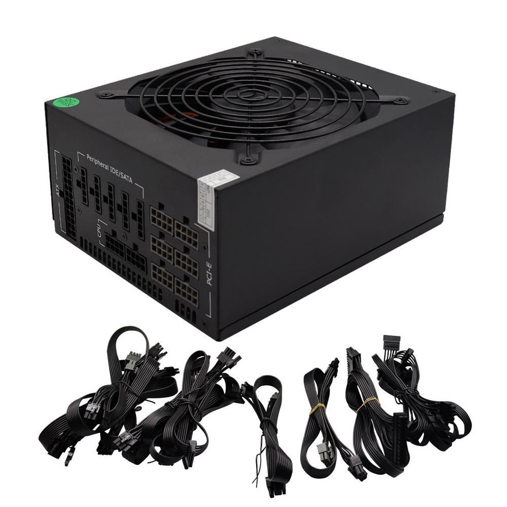 2000W Atx Mining Power Supply - Tam modüllü ATX PC güç kaynağı