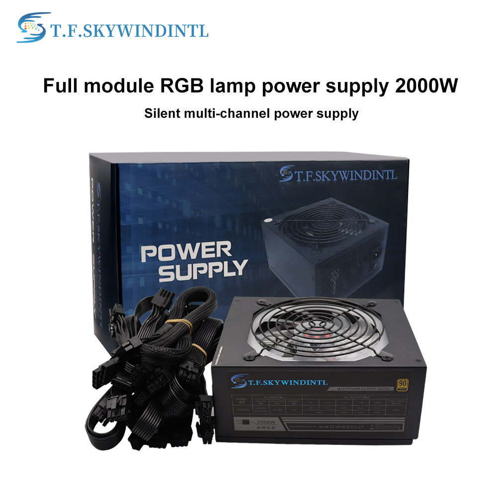 2000W Atx Mining Power Supply - ETH BTC madencilik Bitcoin madenci 2000