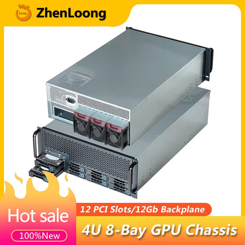 8 Gpu 4U Server Chassis - ZhenLoong GPU 4U Sunucu Raf Kutusu