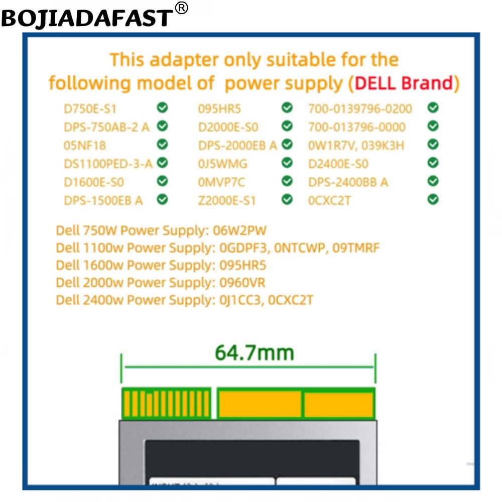 12 Portlu PCI-E 6Pin Konnektör - 2400W Server Psu Breakout Board incelemesi ve fiyatı