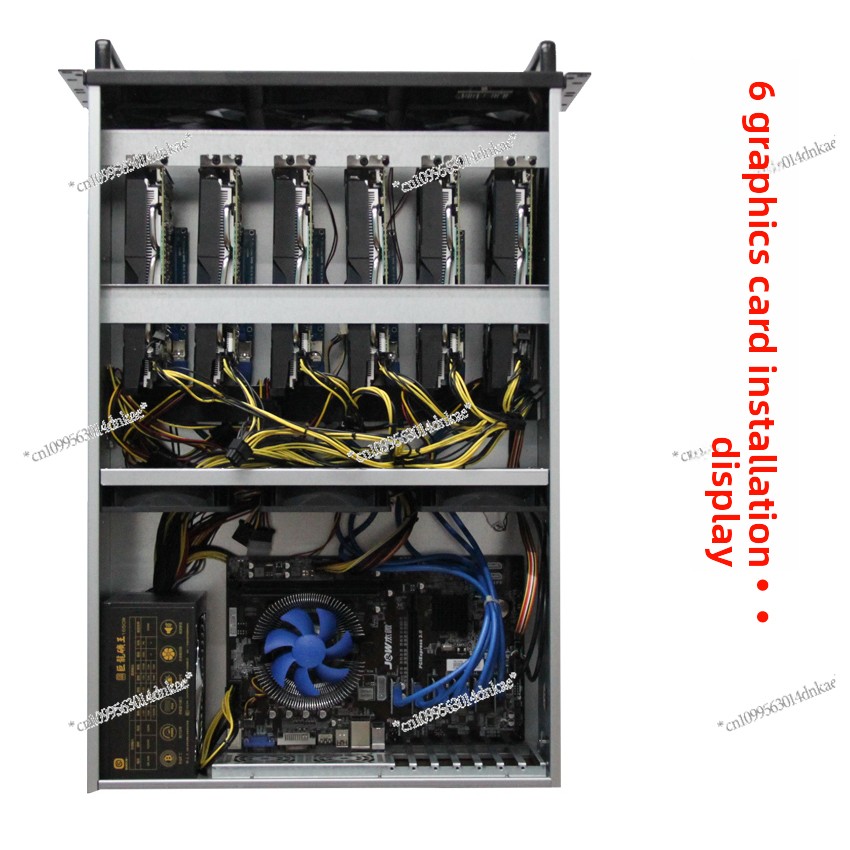4U Çoklu Grafik Kartı Kasası 6 - 8 Gpu 4U Server Chassis incelemesi ve fiyatı