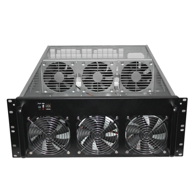 4U 6 GPU Kasası 8 GPU Kasası S - 8 Gpu 4U Server Chassis incelemesi ve fiyatı