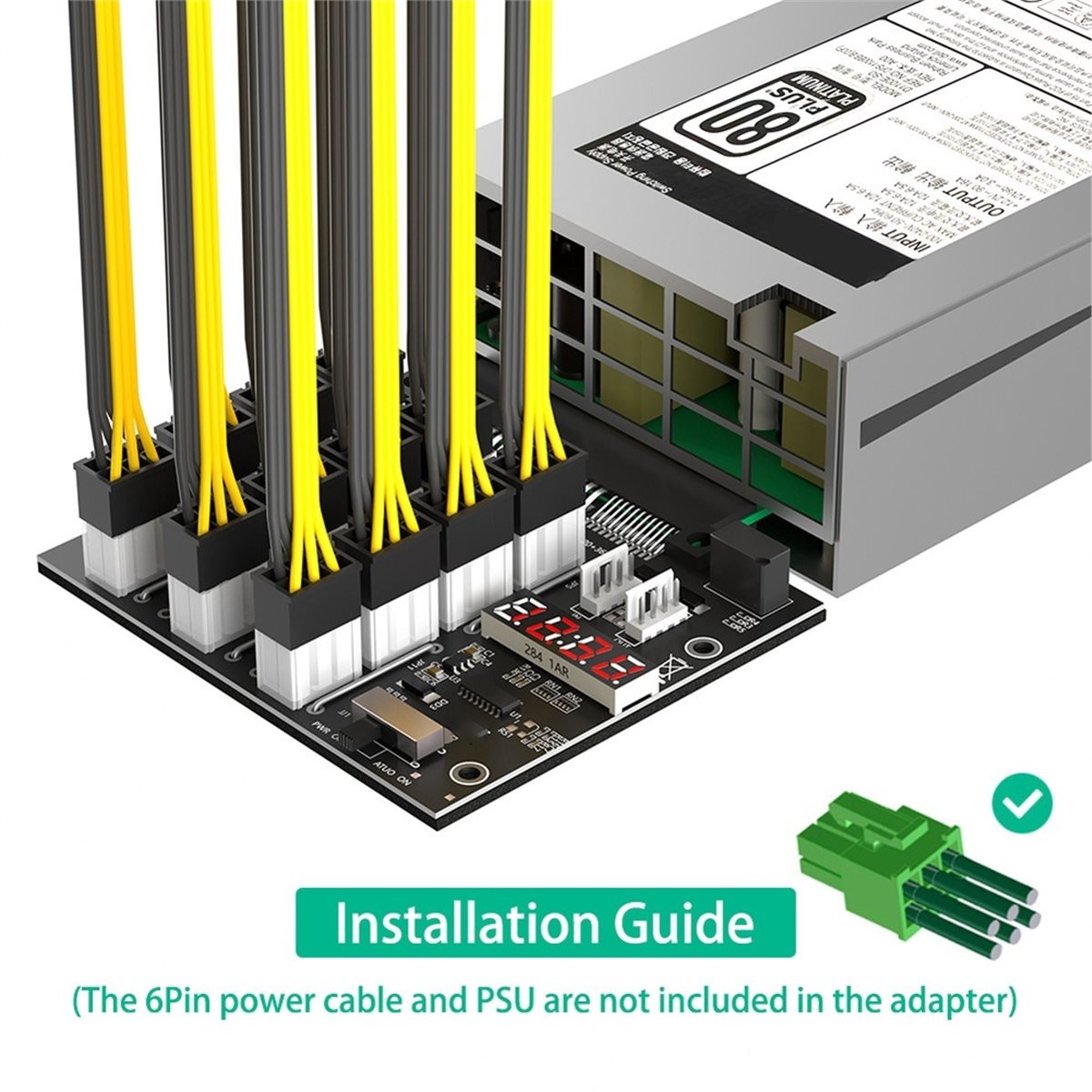 1100W 2000W 2400W 750W 1600W S - 2400W Server Psu Breakout Board incelemesi ve fiyatı
