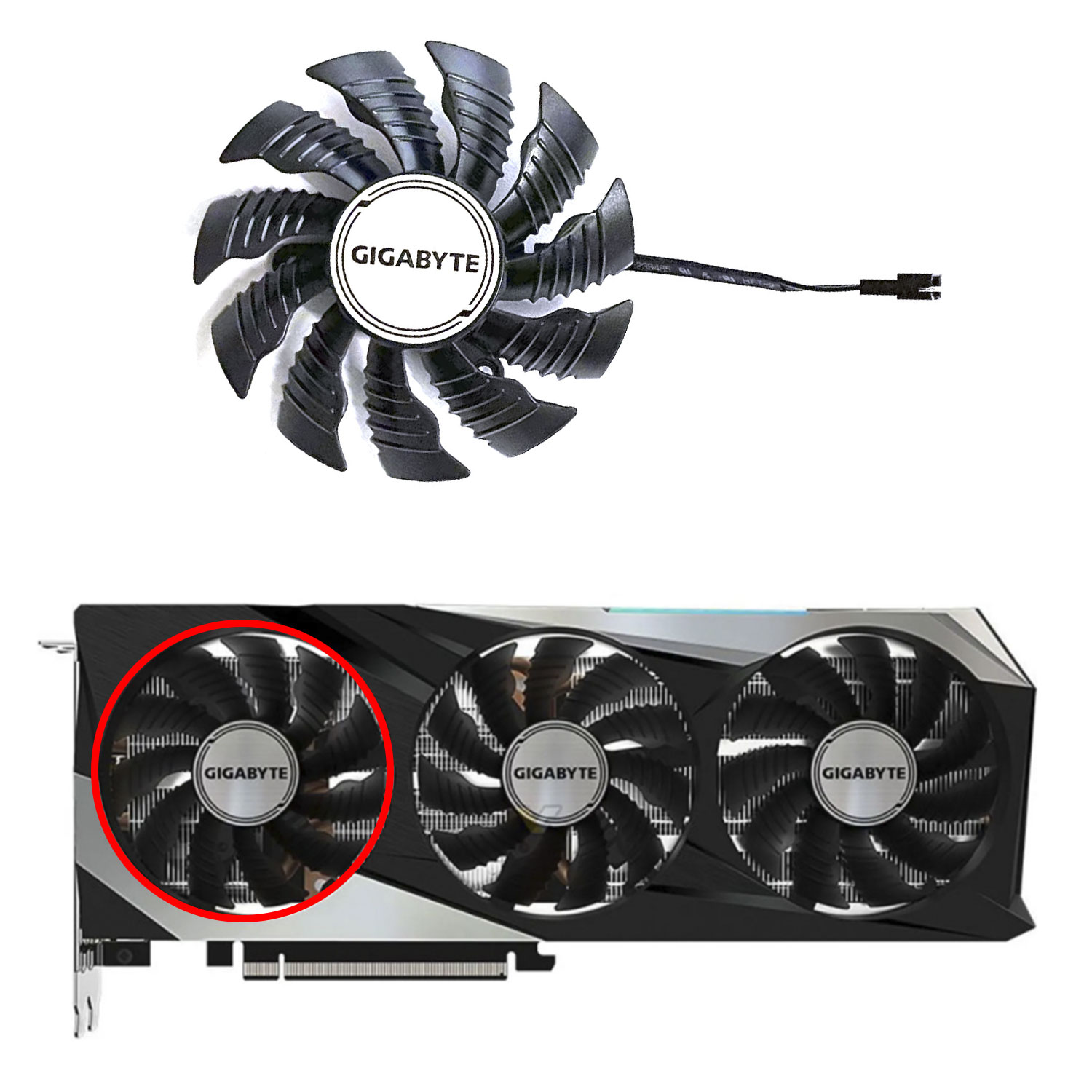 3 FAN Yepyeni 4PIN 85MM T12921 - Rtx 3070 8Gb Graphics Card incelemesi ve fiyatı